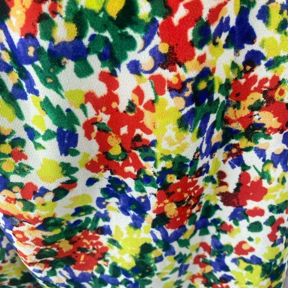 Cabi Floral Adjustable Waist Boho Romper Playsuit size Small - Picture 9 of 12